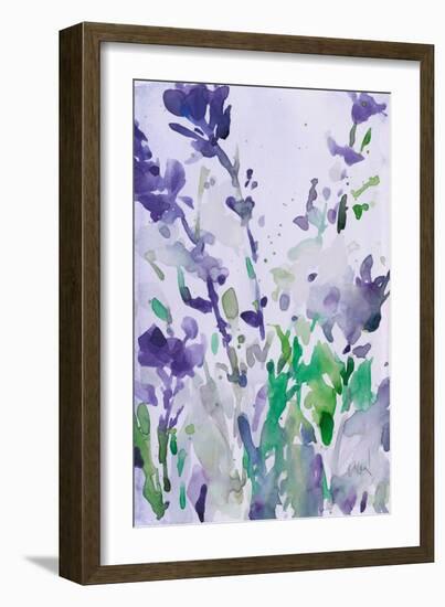 Violet Garden Moment I-Samuel Dixon-Framed Art Print