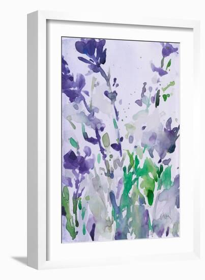 Violet Garden Moment I-Samuel Dixon-Framed Art Print