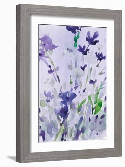 Violet Garden Moment II-Samuel Dixon-Framed Art Print