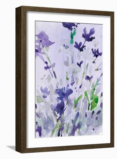 Violet Garden Moment II-Samuel Dixon-Framed Art Print