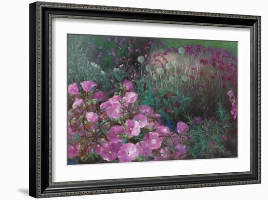 Violet Garden-li bo-Framed Art Print