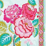 Rosey Florals-Violet Leclaire-Art Print