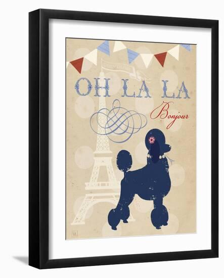 Violet's Paris 2-Violet Leclaire-Framed Art Print