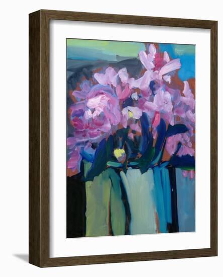 Violet Spring Flowers III-Erin McGee Ferrell-Framed Art Print