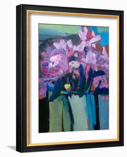 Violet Spring Flowers III-Erin McGee Ferrell-Framed Art Print