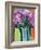 Violet Spring Flowers IV-Erin McGee Ferrell-Framed Art Print