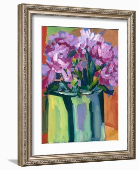 Violet Spring Flowers IV-Erin McGee Ferrell-Framed Art Print