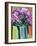 Violet Spring Flowers IV-Erin McGee Ferrell-Framed Art Print