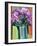 Violet Spring Flowers IV-Erin McGee Ferrell-Framed Art Print