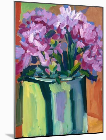 Violet Spring Flowers IV-Erin McGee Ferrell-Mounted Art Print