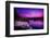 Violet Sunset over A Calm Lake-SHS Photography-Framed Photographic Print