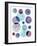 Violet Turquoise I-Nikki Galapon-Framed Art Print