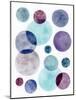 Violet Turquoise I-Nikki Galapon-Mounted Art Print