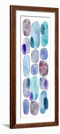 Violet Turquoise III-Nikki Galapon-Framed Art Print