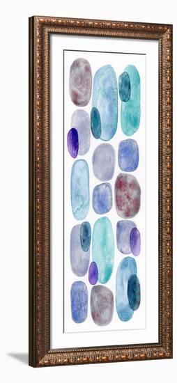 Violet Turquoise III-Nikki Galapon-Framed Art Print