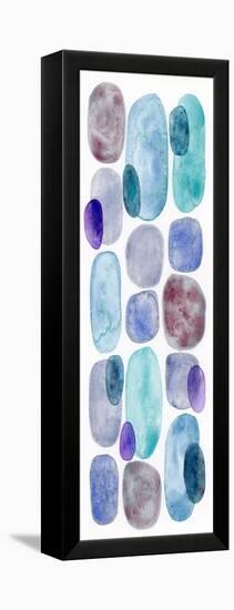 Violet Turquoise III-Nikki Galapon-Framed Stretched Canvas