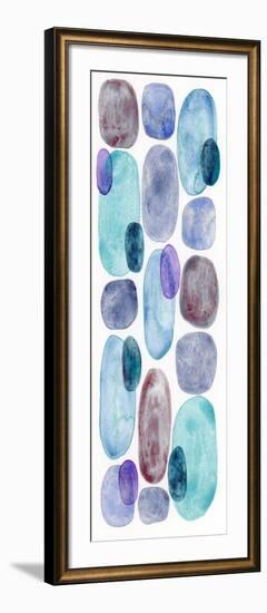 Violet Turquoise IV-Nikki Galapon-Framed Art Print