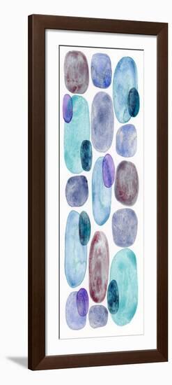 Violet Turquoise IV-Nikki Galapon-Framed Art Print