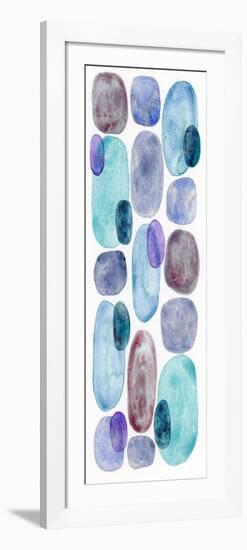 Violet Turquoise IV-Nikki Galapon-Framed Art Print