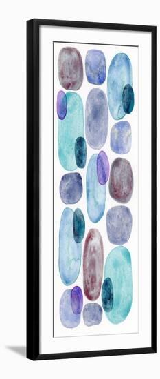 Violet Turquoise IV-Nikki Galapon-Framed Art Print