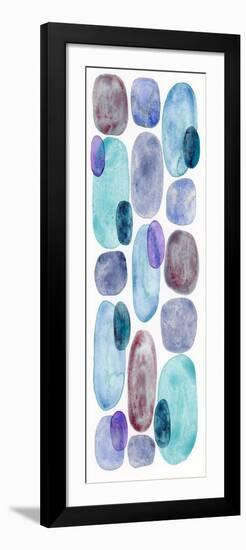 Violet Turquoise IV-Nikki Galapon-Framed Art Print