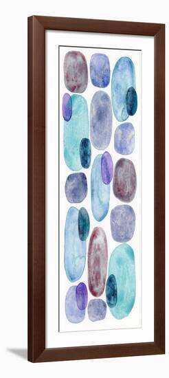 Violet Turquoise IV-Nikki Galapon-Framed Art Print