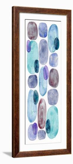 Violet Turquoise IV-Nikki Galapon-Framed Art Print