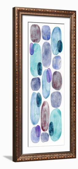 Violet Turquoise IV-Nikki Galapon-Framed Art Print