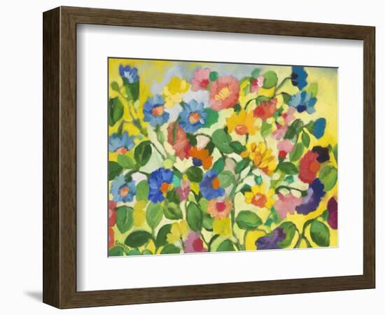 Violets-Kim Parker-Framed Giclee Print