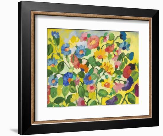 Violets-Kim Parker-Framed Giclee Print