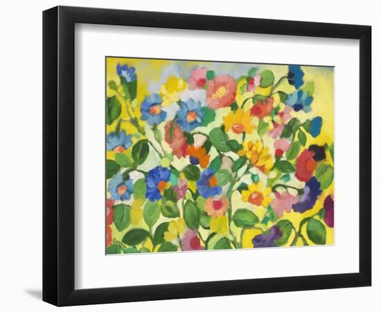 Violets-Kim Parker-Framed Giclee Print