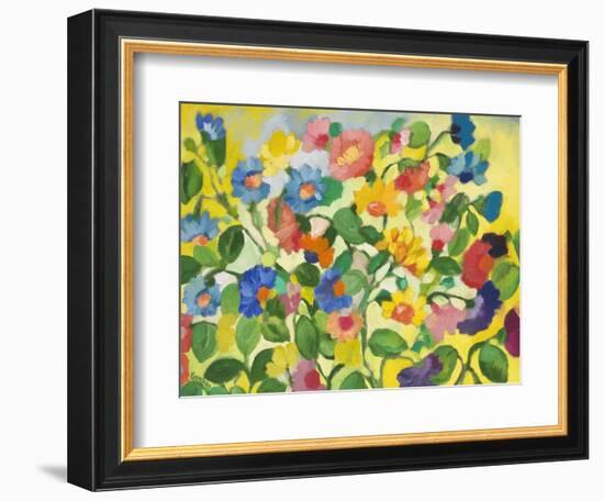 Violets-Kim Parker-Framed Giclee Print