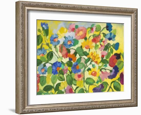 Violets-Kim Parker-Framed Giclee Print