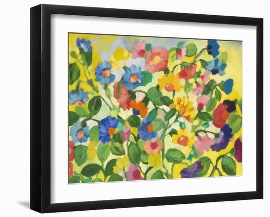 Violets-Kim Parker-Framed Giclee Print