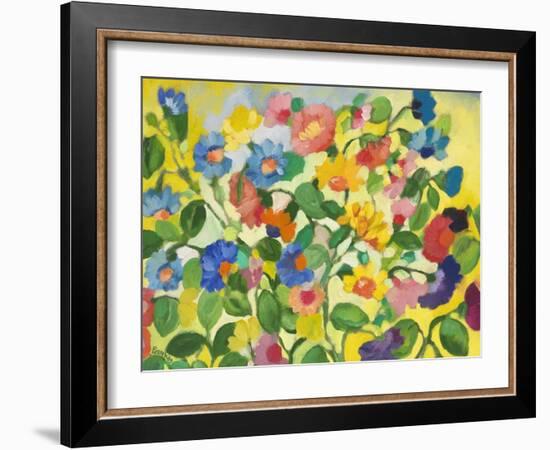 Violets-Kim Parker-Framed Giclee Print