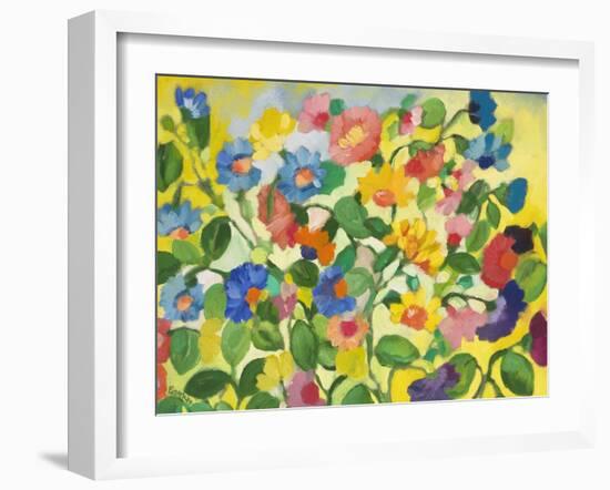 Violets-Kim Parker-Framed Giclee Print