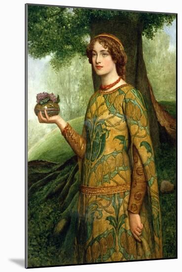 Violets-Sir James Dromgole Linton-Mounted Giclee Print