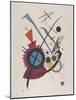 Violett, 1923 (Lithograph in Red, Yellow, Blue and Black)-Wassily Kandinsky-Mounted Giclee Print