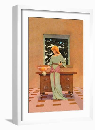 Violetta-Maxfield Parrish-Framed Premium Giclee Print