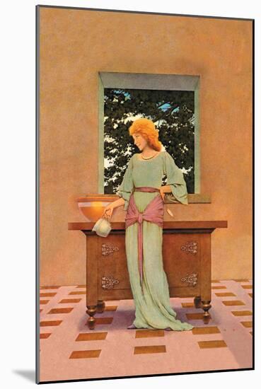 Violetta-Maxfield Parrish-Mounted Art Print