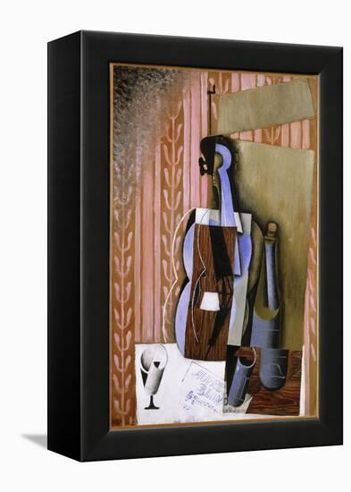 Violin, 1913 (Oil on Canvas)-Juan Gris-Framed Premier Image Canvas