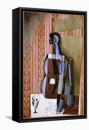 Violin, 1913 (Oil on Canvas)-Juan Gris-Framed Premier Image Canvas