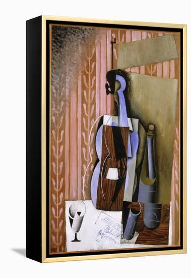 Violin, 1913 (Oil on Canvas)-Juan Gris-Framed Premier Image Canvas