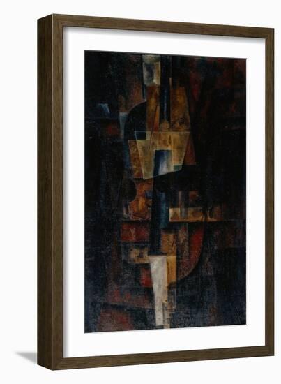 Violin, 1920-Lev Alexandrovich Yudin-Framed Giclee Print