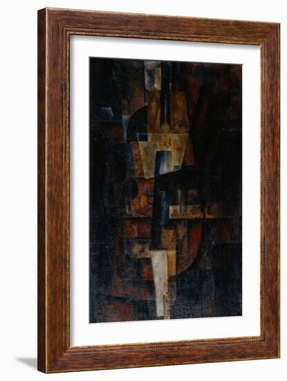 Violin, 1920-Lev Alexandrovich Yudin-Framed Giclee Print