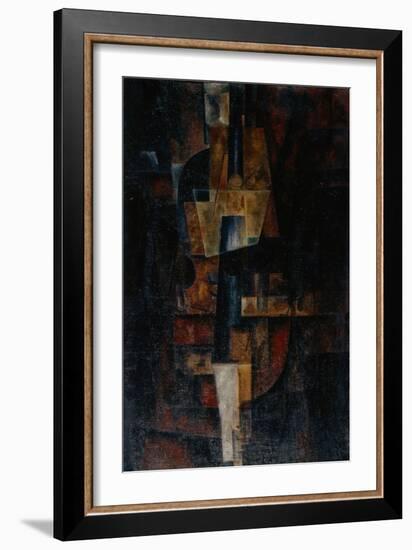 Violin, 1920-Lev Alexandrovich Yudin-Framed Giclee Print