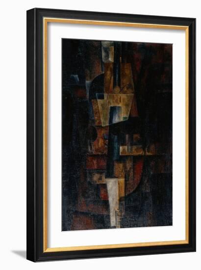 Violin, 1920-Lev Alexandrovich Yudin-Framed Giclee Print