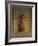 Violin and Bow Hanging on a Door-Jan van der Vaardt-Framed Giclee Print