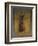 Violin and Bow Hanging on a Door-Jan van der Vaardt-Framed Giclee Print