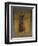 Violin and Bow Hanging on a Door-Jan van der Vaardt-Framed Giclee Print